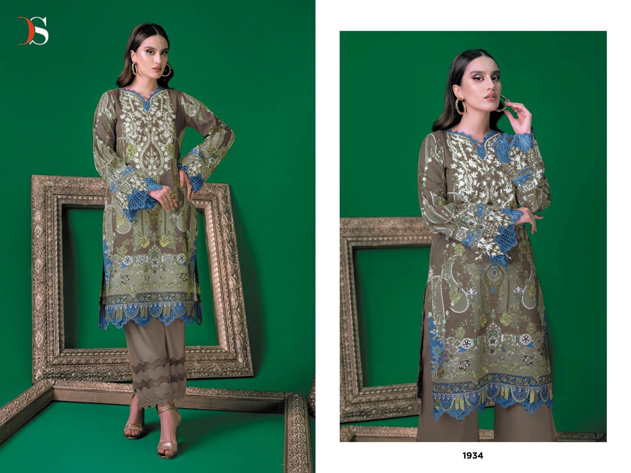 Deepsy Firdous Solitaire Casual Wear Embroidered Wholesale Pakistani Salwar Suits
